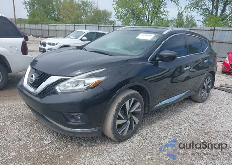 2016 Nissan Murano Platinum from USA, damaged, VIN 5N1AZ2MH9GN171490